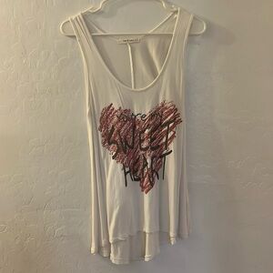 Asymmetrical tank top / blouse